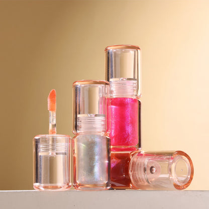 8-Color Lip Glaze Pearlescent Nourishing Moisturizing Shimmer Lip Gloss