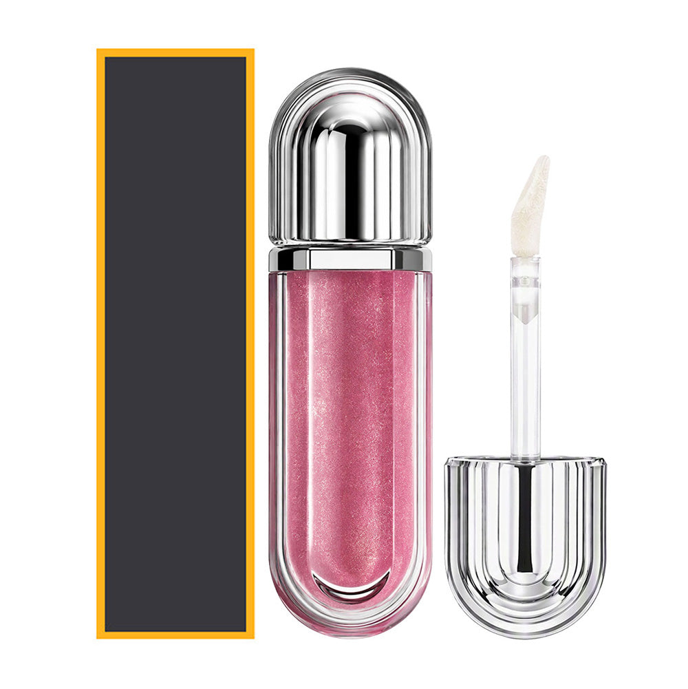 15-Color Ultra-shiny Lip Gloss Glitter with Metallic Finish High-Gloss Vegan