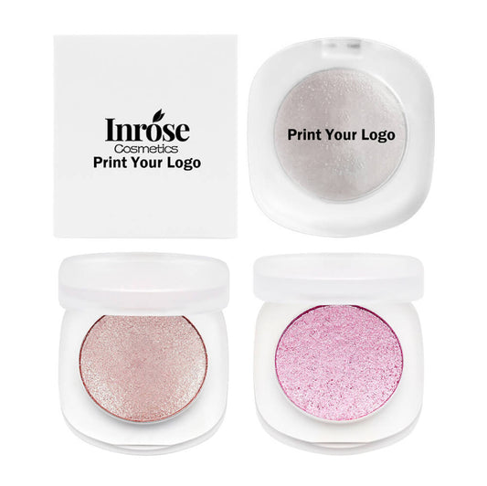 5 colors shimmer highlighter cream face brighten waterproof private label