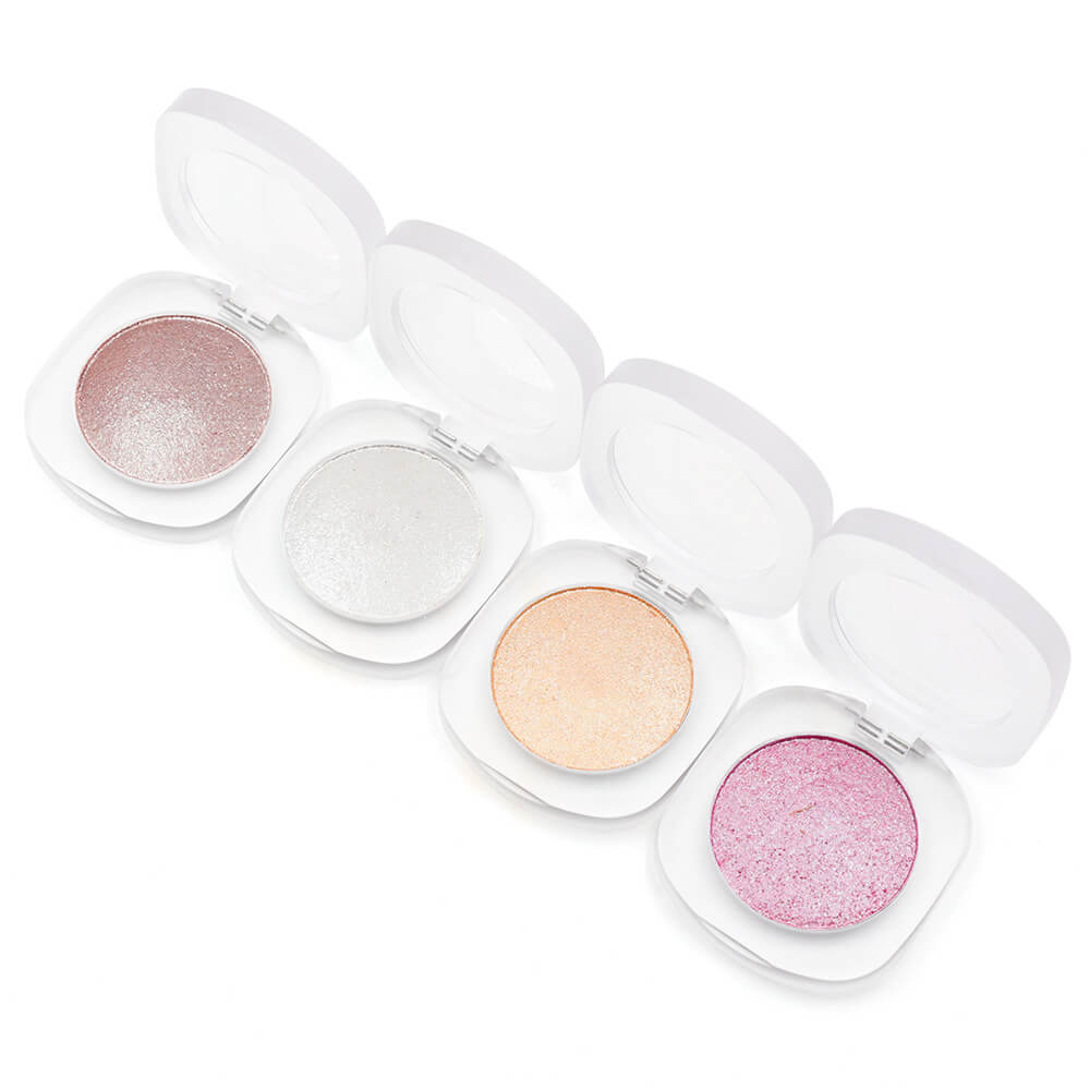 5 colors shimmer highlighter cream face brighten waterproof private label