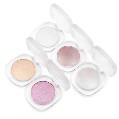 5 colors shimmer highlighter cream face brighten waterproof private label