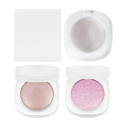 5 colors shimmer highlighter cream face brighten waterproof private label