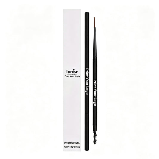6 Color Eyebrow Pencil Waterproof High Pigmented Slim Triangle Pen Vegan