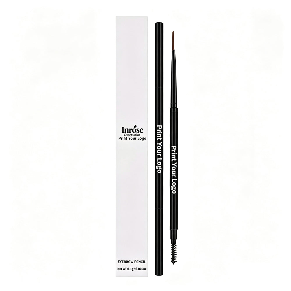 6 Color Eyebrow Pencil Waterproof High Pigmented Slim Triangle Pen Vegan