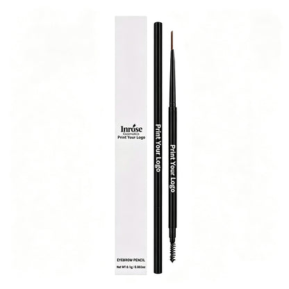 6 Color Eyebrow Pencil Waterproof High Pigmented Slim Triangle Pen Vegan