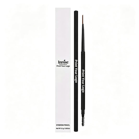 6 Color Eyebrow Pencil Waterproof High Pigmented Slim Triangle Pen Vegan
