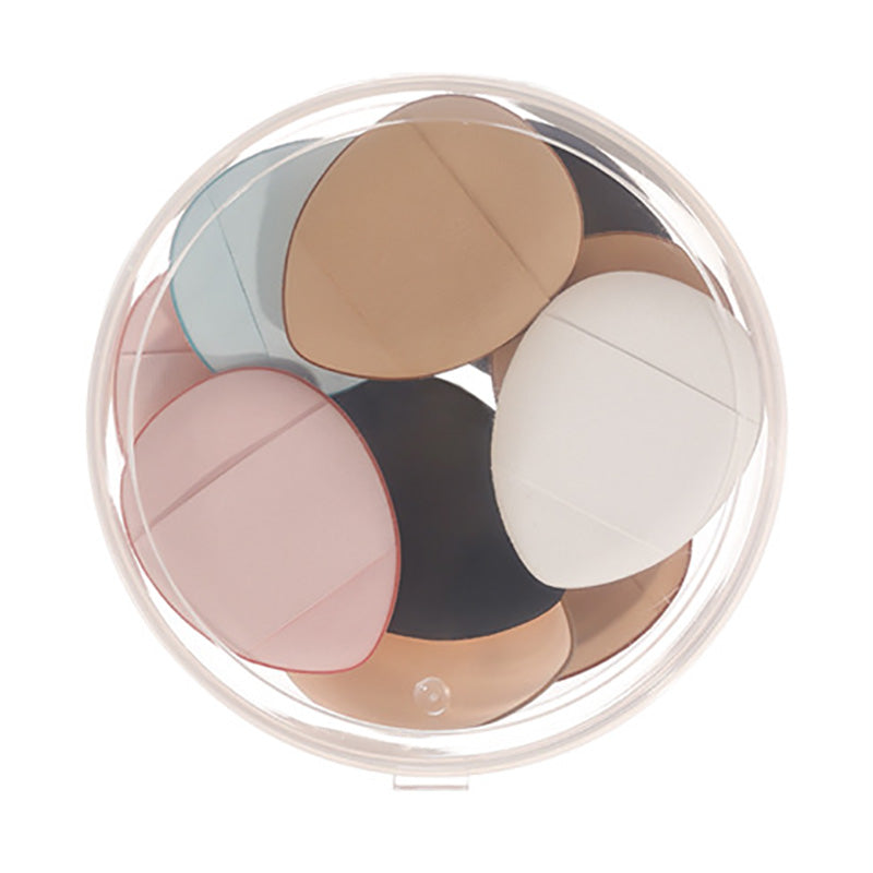 10 pcs small powder puff makeup sponge beauty air cushion puff set