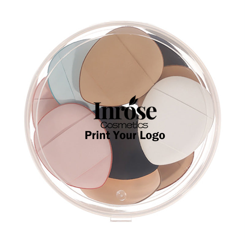 10 pcs small powder puff makeup sponge beauty air cushion puff set