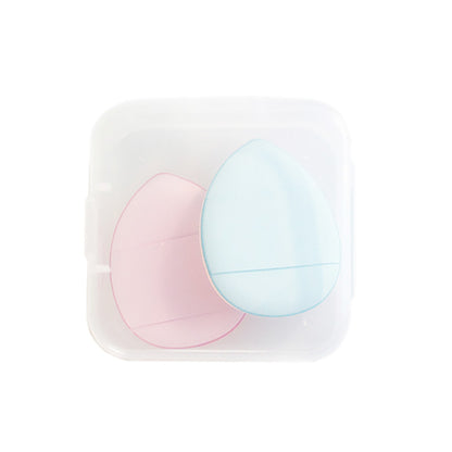 2 pcs small powder puff makeup sponge air cushion cream finger puff