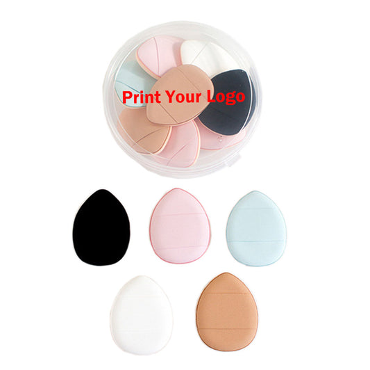 10 pcs small powder puff makeup sponge air cushion puff set