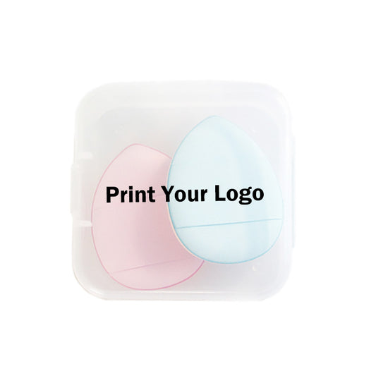 2 pcs small powder puff makeup sponge air cushion cream finger puff