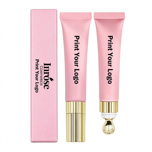 83-Color Peach Pink Lip Gloss Nude Shimmer High Shine Hydrating Massage Head