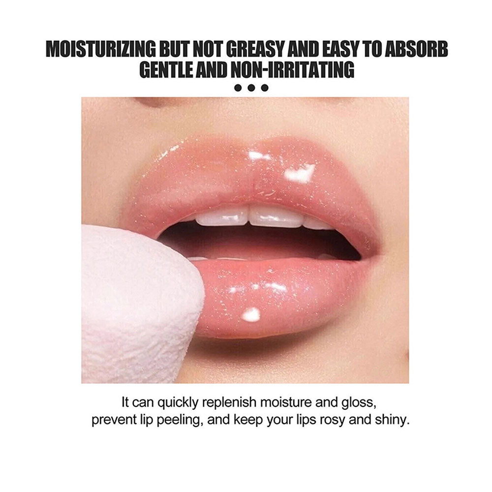 5-color Water-Glow Lip Gloss Moisturizing Shining Plump Lip Balm Long-Lasting 10ml