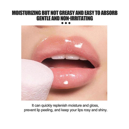 5-color Water-Glow Lip Gloss Moisturizing Shining Plump Lip Balm Long-Lasting 10ml