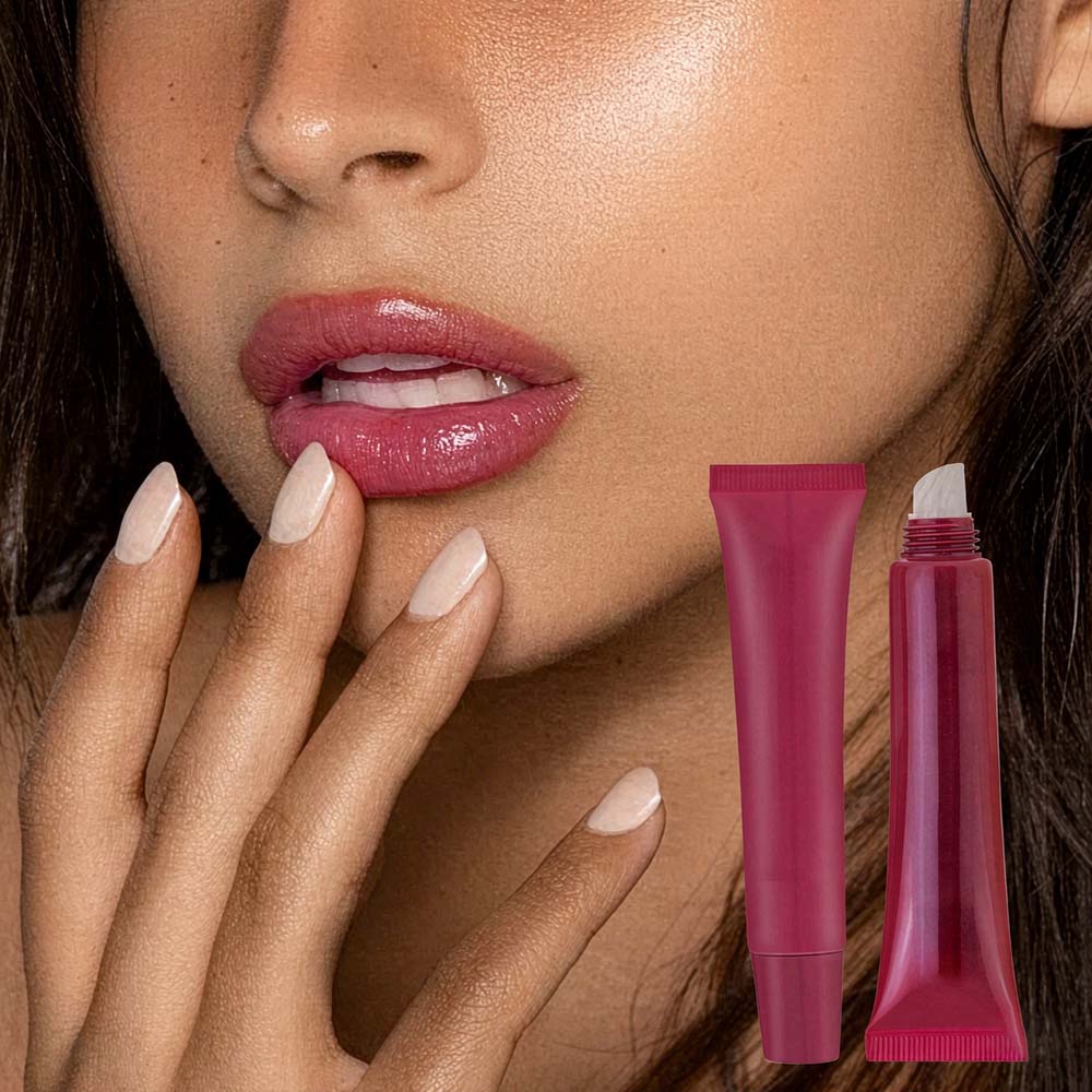 5-color Water-Glow Lip Gloss Moisturizing Shining Plump Lip Balm Long-Lasting 10ml
