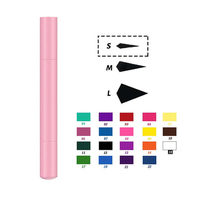 22 color liquid eyeliner eye stamp waterproof long lasting pink tube