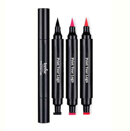 22 color liquid eyeliner eye stamp long lasting waterproof black tube