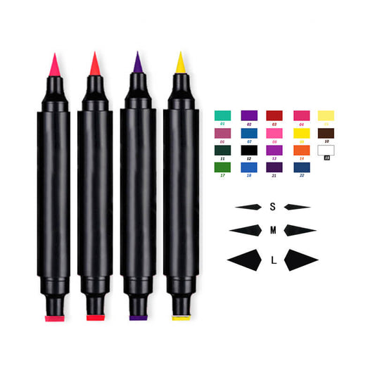 22 color liquid eyeliner eye stamp long lasting waterproof black tube
