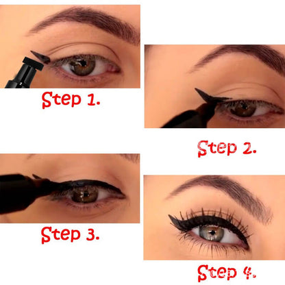 22 color liquid eyeliner eye stamp waterproof long lasting pink tube