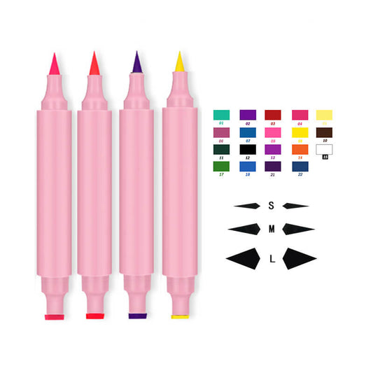22 color liquid eyeliner eye stamp waterproof long lasting pink tube