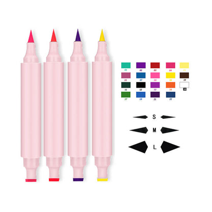 22 color liquid eyeliner eye stamp long lasting waterproof light pink tube