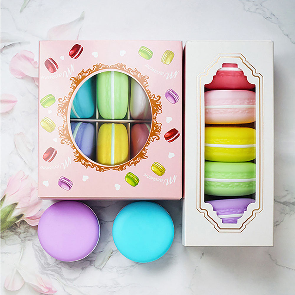5 In 1 Lip Mask Moisturizing Exfoliation Lip Balm Hydrating Macaron Lip Care