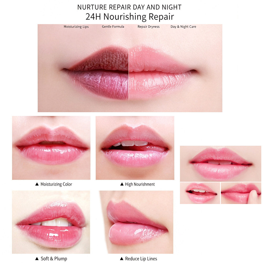 5 In 1 Lip Mask Moisturizing Exfoliation Lip Balm Hydrating Macaron Lip Care