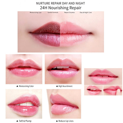 5 In 1 Lip Mask Moisturizing Exfoliation Lip Balm Hydrating Macaron Lip Care