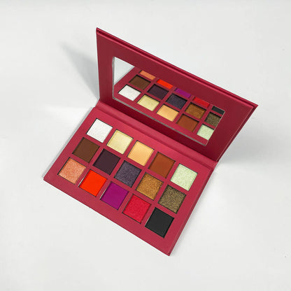 15 color eyeshadow palette waterproof high pigmented vegan