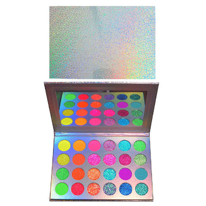 24 color eyeshadow palette light luminous waterproof no logo