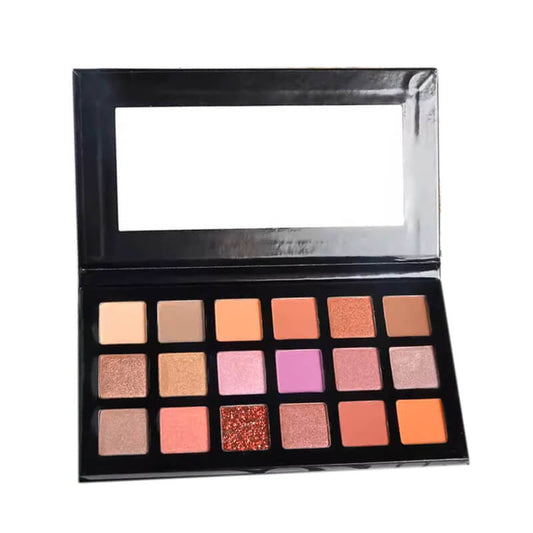 18 color eyeshadow palette matte high pigmented waterproof natural