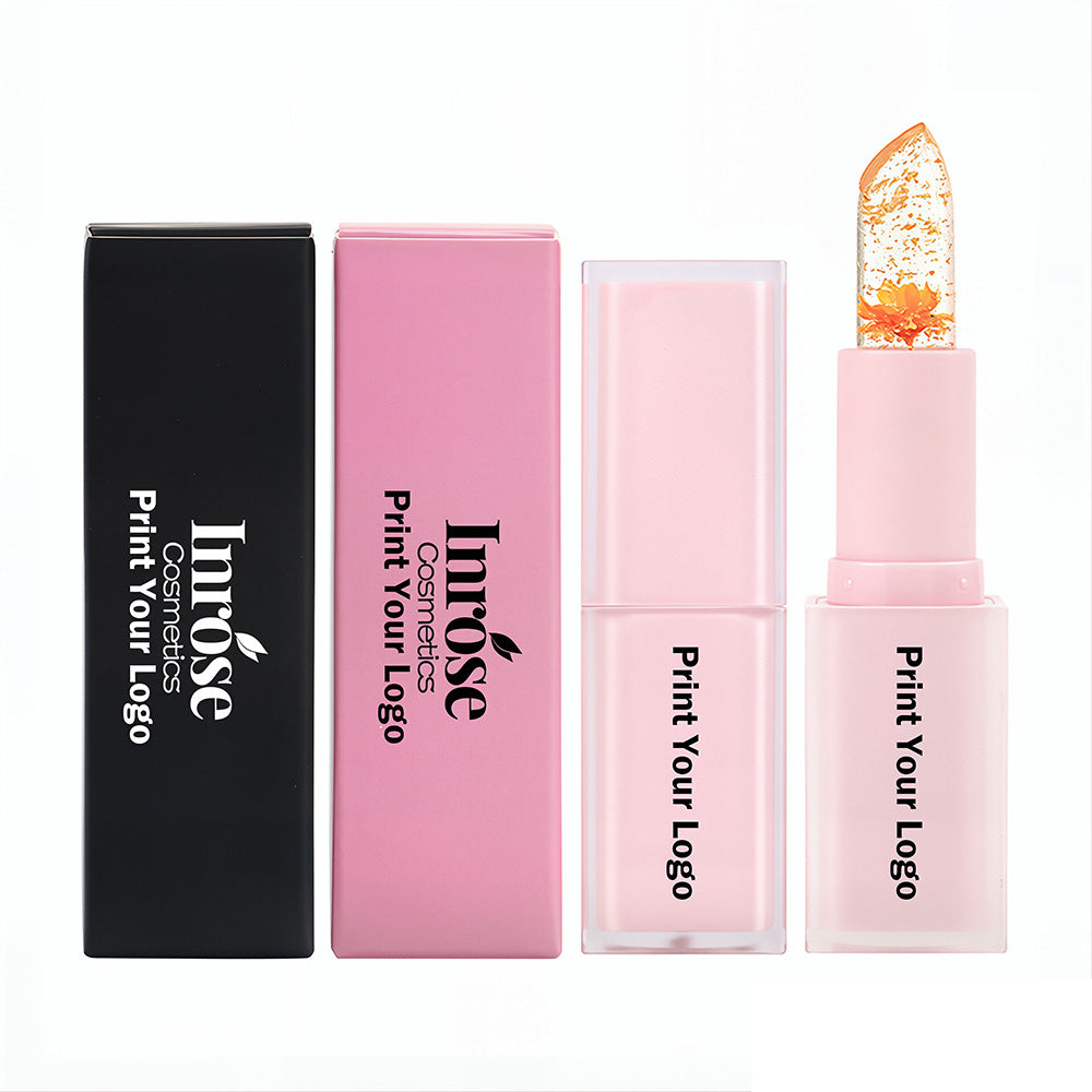 5 Color Lip Balm Flower Lipstick Color Change Hydrate Long Lasting