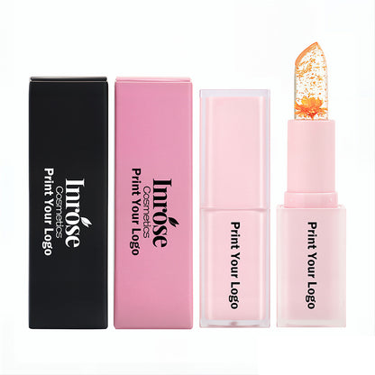 5 Color Lip Balm Flower Lipstick Color Change Hydrate Long Lasting