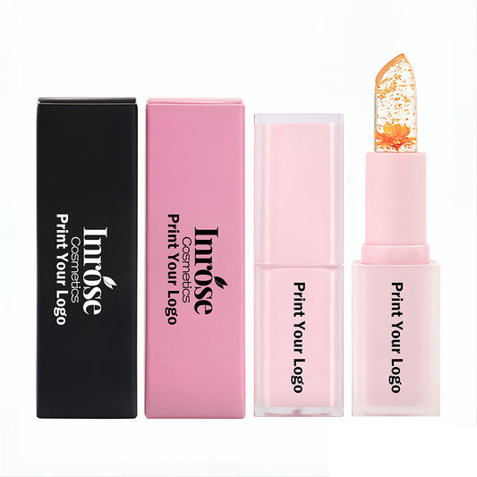 5 Color Lip Balm Flower Lipstick Color Change Hydrate Long Lasting