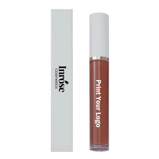 64 colors lip gloss high pigmented nude shiny white tube (color 01-32)