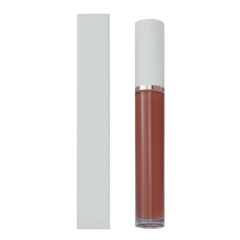 64 colors lip gloss high pigmented nude shiny white tube (color 01-32)