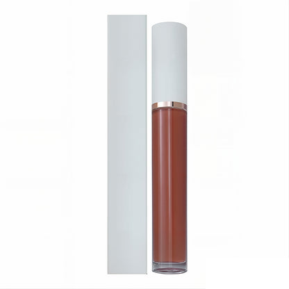 64 Colors Lip Gloss High Pigmented Nude Shiny Vegan No Logo White Tube