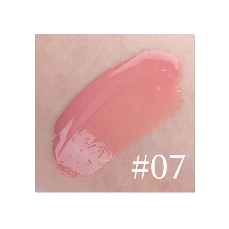 22 color lip gloss lip glaze non-stick high pigmented square tube
