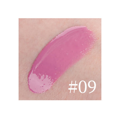 22 color lip gloss lip glaze non-stick high pigmented square tube
