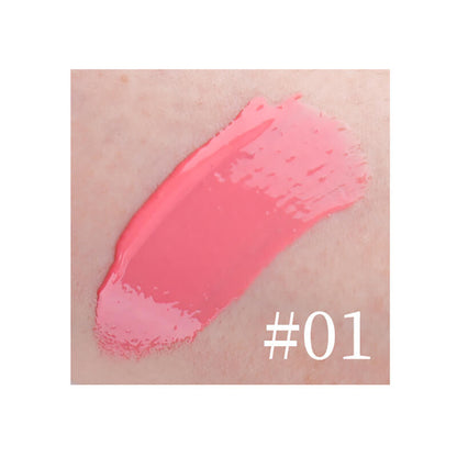 22 color lip gloss lip glaze non-stick high pigmented square tube