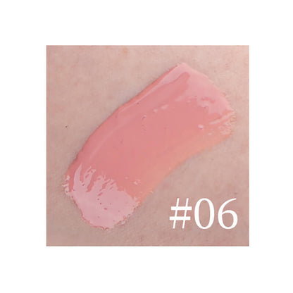 22 color lip gloss lip glaze non-stick high pigmented square tube