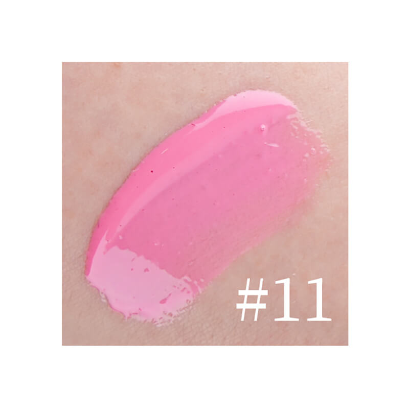 22 color lip gloss lip glaze non-stick high pigmented square tube
