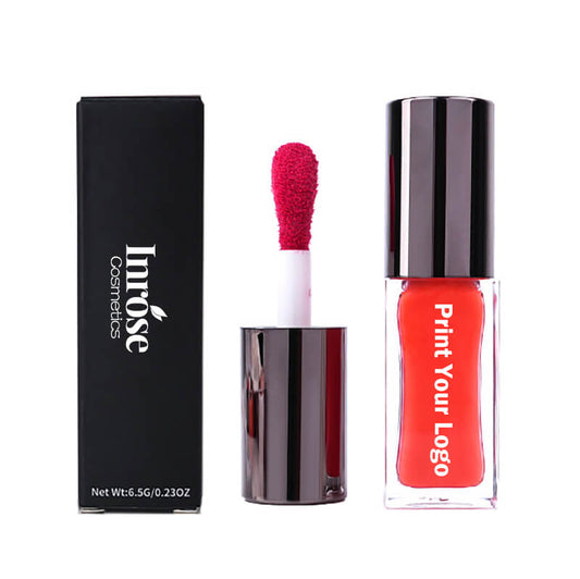 22 color lip gloss lip glaze non-stick high pigmented square tube