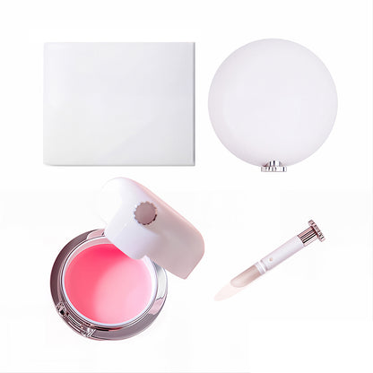 7 Color Fruit Lip Mask Air Cushion Lip Balm Protective Lip Hydrating Care Vegan