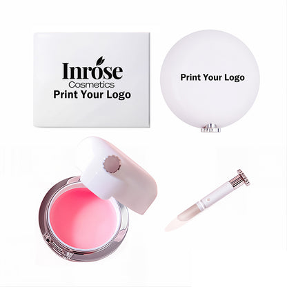 7 Color Fruit Lip Mask Air Cushion Lip Balm Protective Lip Hydrating Care Vegan