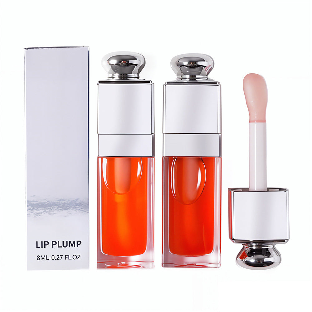 6 Color Lip Oil Lip Plumping Oil Pouty Moisturizing Nourishing Glossy