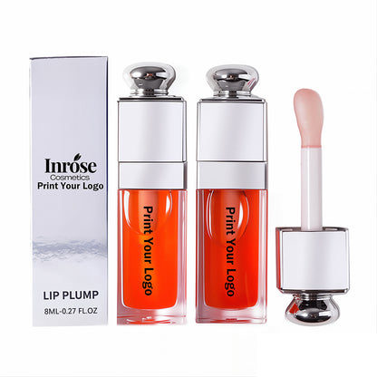 6 Color Lip Oil Lip Plumping Oil Pouty Moisturizing Nourishing Glossy
