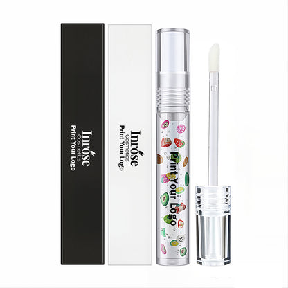 10 Color Clear Lip Oil Petal Temperature Change Color Lipgloss Private Label