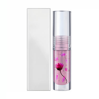 5 Color Lip Oil Magic Color-Changing Lip Gloss Daisy Flower Valentine'S Day