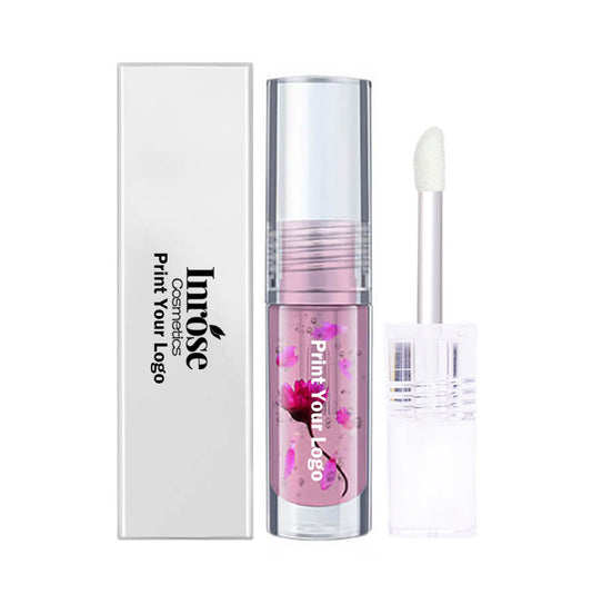 5 color lip oil magic color-changing lip gloss daisy flower Valentine's Day
